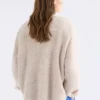 Agna Pattern Sweater Ecru