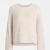 Agna Pattern Sweater Ecru