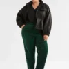 Altes Pant Green Sinda Print