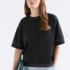 Famke T-Shirt Black Famke T-Shirt Black