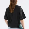 Famke T-Shirt Black Famke T-Shirt Black