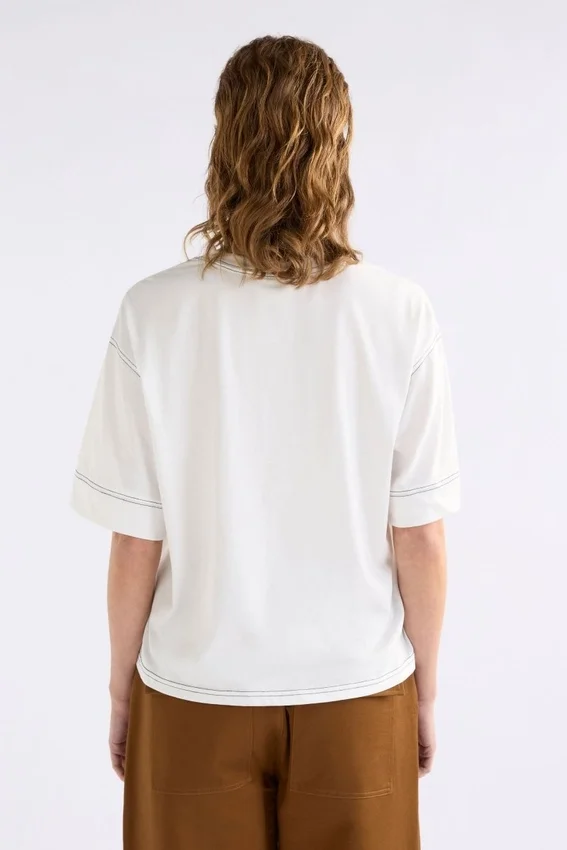 Famke T-Shirt White Famke T-Shirt White