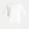 Famke T-Shirt White Famke T-Shirt White