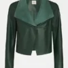 Fine Leather Jacket Milan Green