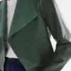 Fine Leather Jacket Milan Green
