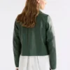 Fine Leather Jacket Milan Green