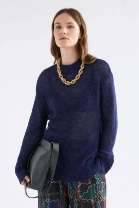 Fjer Sweater Bright Navy