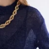 Fjer Sweater Bright Navy