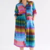 Gia 3/4 Sleeve Shirt Dress Gia 3/4 Sleeve Shirt Dress