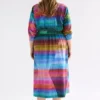 Gia 3/4 Sleeve Shirt Dress Gia 3/4 Sleeve Shirt Dress