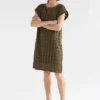 Grid Burnout Dress Grid Burnout Dress