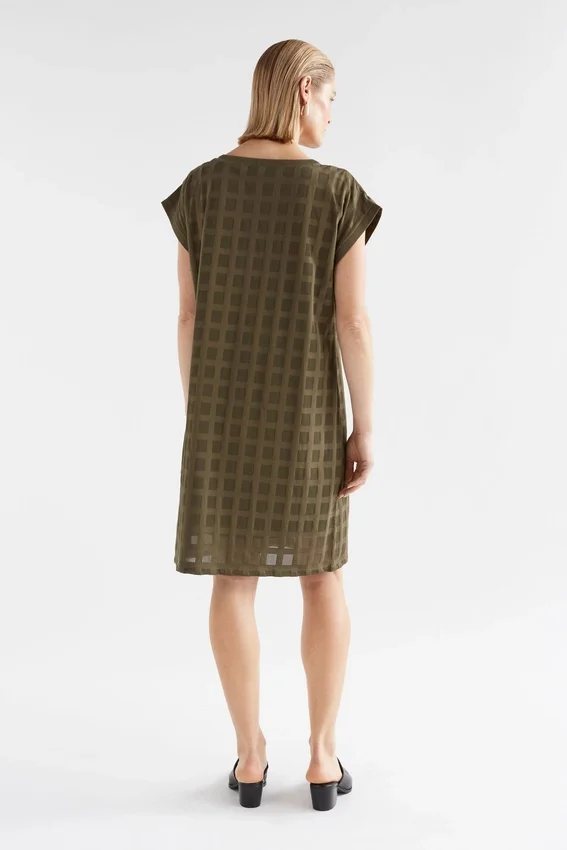 Grid Burnout Dress Grid Burnout Dress