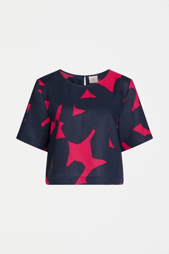 Honnor Top Tera Print Honnor Top Tera Print