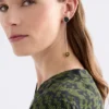 Laspar Long Drop Earring Laspar Long Drop Earring