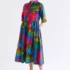 Llinen Light Dress Lind Print Llinen Light Dress Lind Print