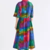 Llinen Light Dress Lind Print Llinen Light Dress Lind Print