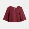 Llinen Light V Neck Top