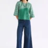 Llinen Top Otler Print Llinen Top Otler Print