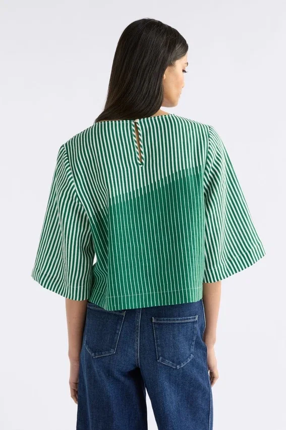 Llinen Top Otler Print Llinen Top Otler Print