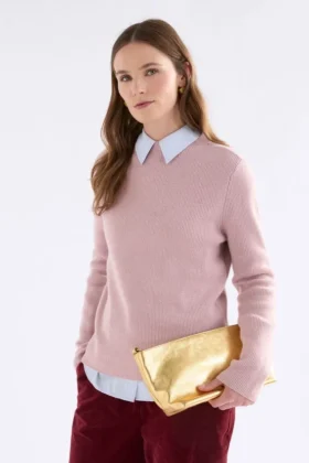 Nevis Merino Sweater Blush Nevis Merino Sweater Blush