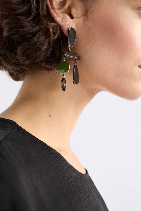 Runda Drop Earring Runda Drop Earring