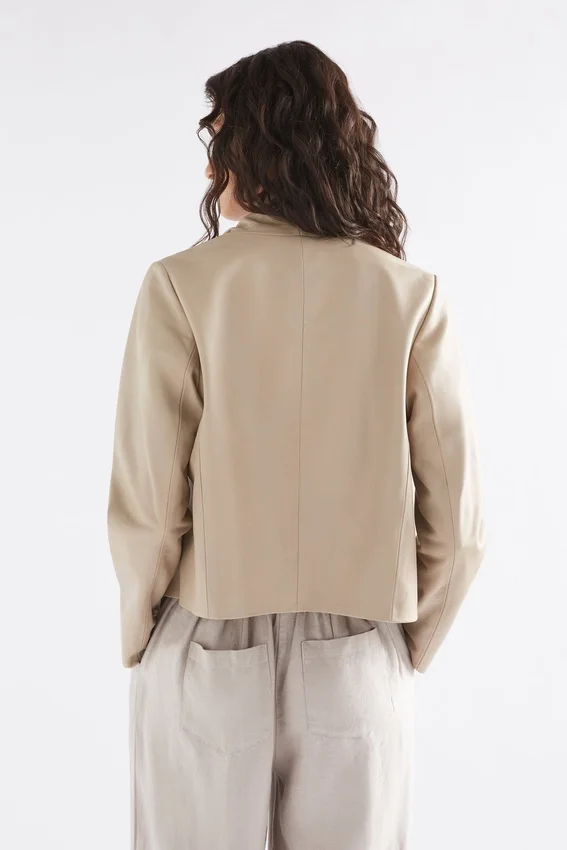 Stone Fine Leather Jacket Stone Fine Leather Jacket
