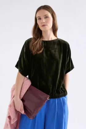 Suuri Gathered Top