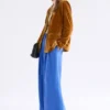 Velvet Soft Blazer Jacket Golden Velvet Soft Blazer Jacket Golden